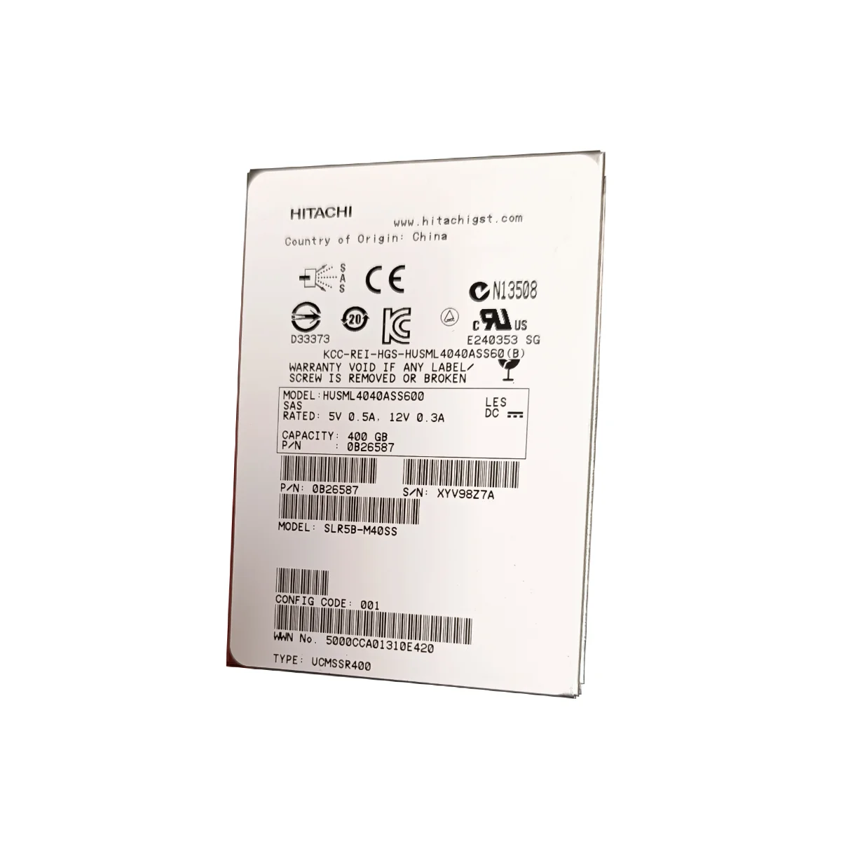 Hitachi 400GB 2,5