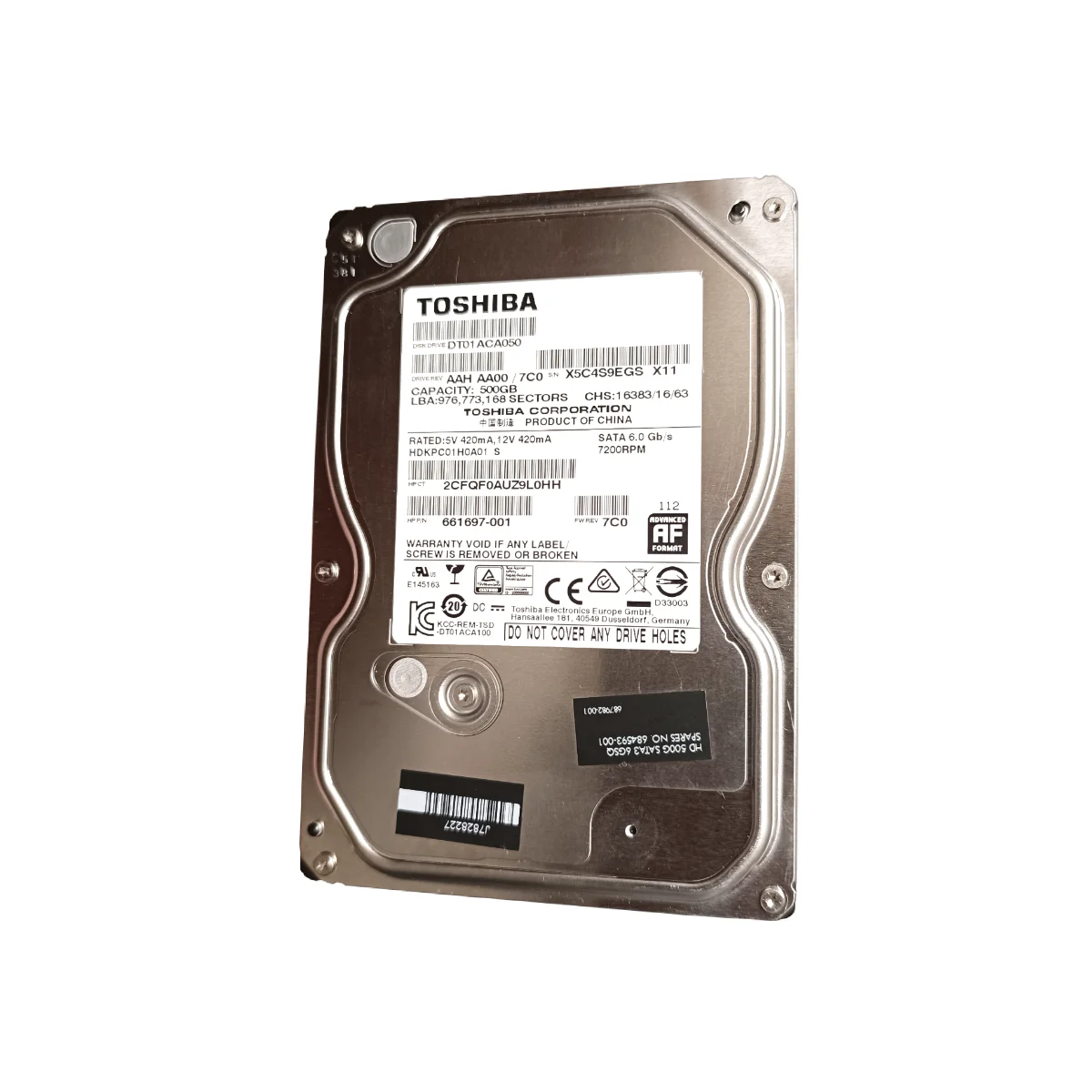 Toshiba 500GB 3,5