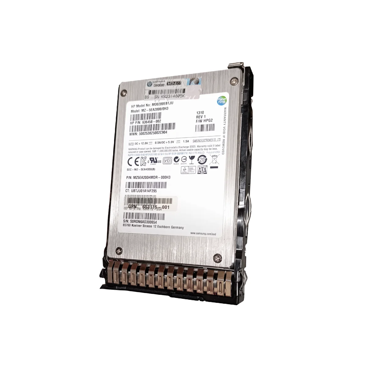 HP 200GB 2,5