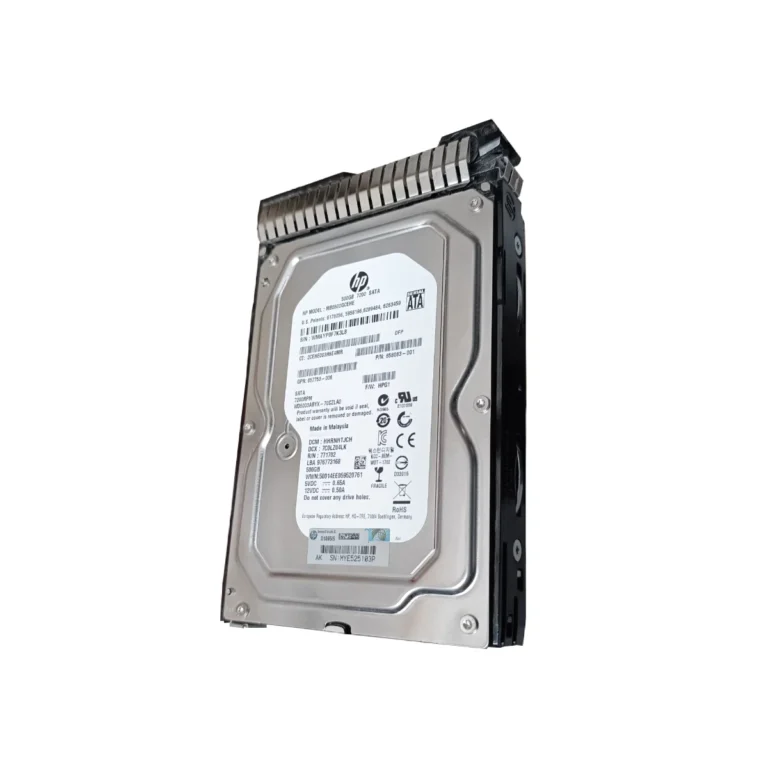 HP 500GB 3,5" 7,2k SATA MB0500GCEHE 658083-001 + kieszeń 651314-001